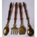  Original brass cutlery