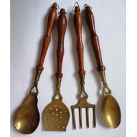  Original brass cutlery