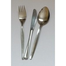 A set of three german metal cutlery