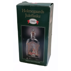 Collectable Holmegaard glass bottle 1990