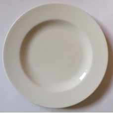 Shallow german porcelain plate with original mark 
