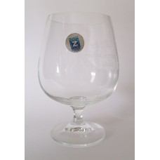 German SCHOTT ZWIESEL wine glass with engraved text