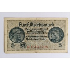 5 German Reichsmark 1940-1945