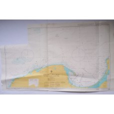Original nautical map from Darlowo to Mys Taran (Poland)