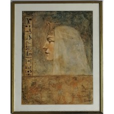 J.D. Parrish painting ''Cleopatra''