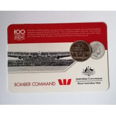 Australian commemorative 20 cent coin in ''Bomber Command''
