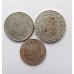 2 rusiškų ir vienos lenkiškos senovinės metalinės monetos kopijos 2 rusiškų ir vienos lenkiškos senovinės metalinės monetos kopijos