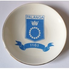 Jiesia pottery souvenir plate ''Palanga 1161''