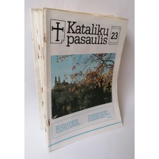 1990 ''Catholic world'' is a collection of 23 magazines in lithuania